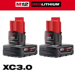 Milwaukee Battery Pack (2-Pack)