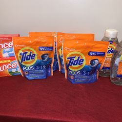 Tide/ Bounce Laundry Bundle (8 items)
