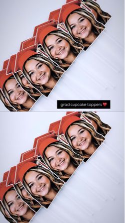 Custom cupcake toppers