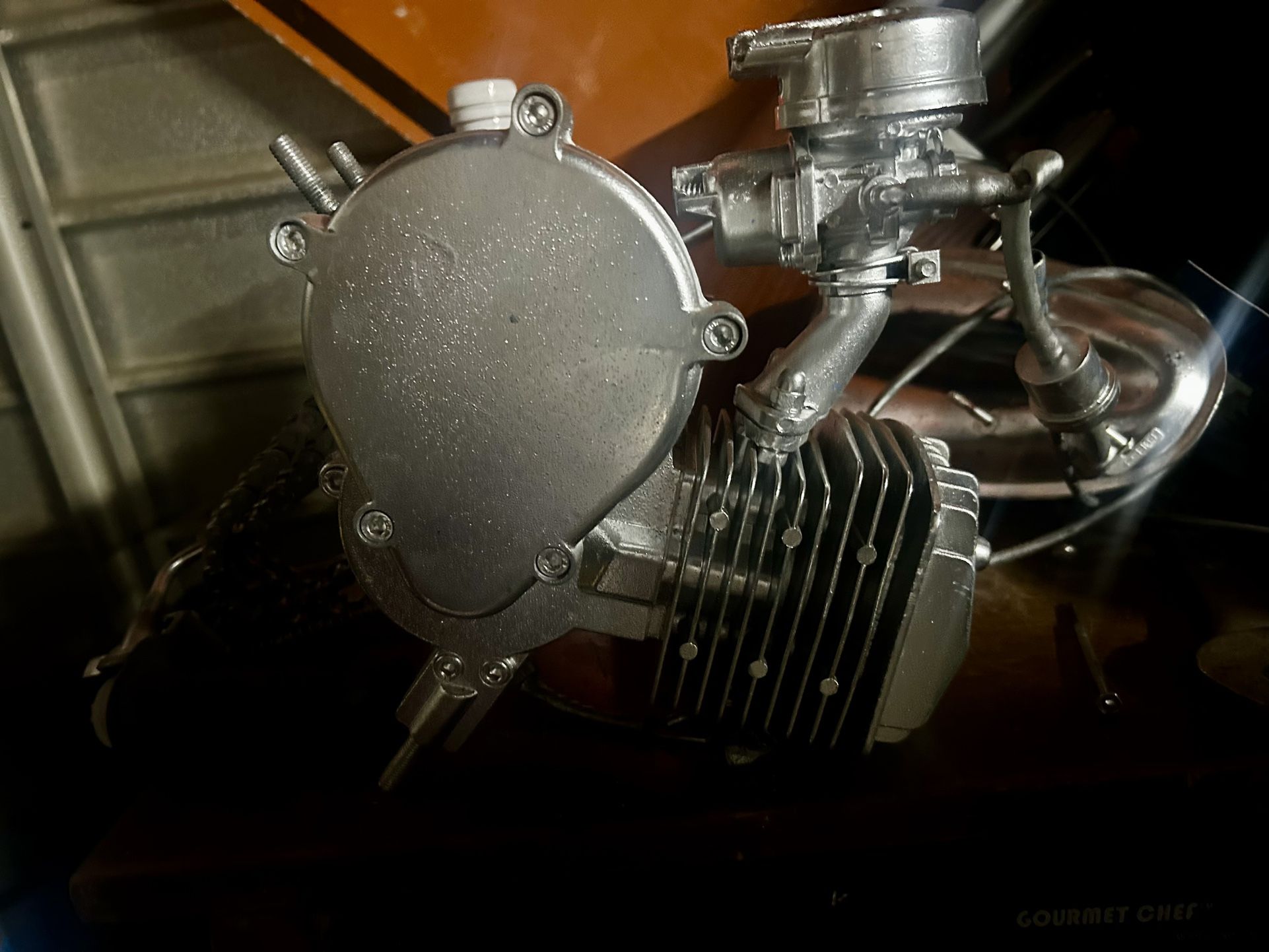 bicycle gas engine