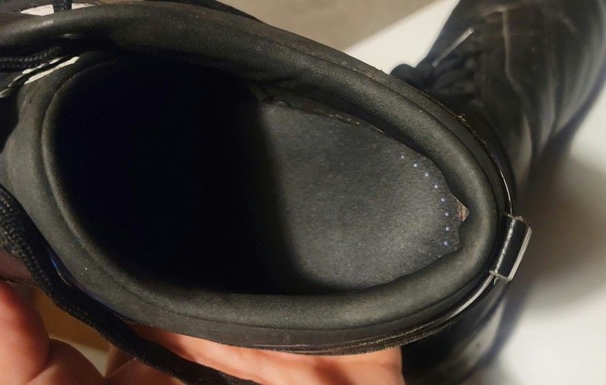 RARE Adidas Adinova Soccer Cleats Men's Size US 7 Black/Blue Cleats G18322 Shoes