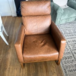 Leather Rocking Chair