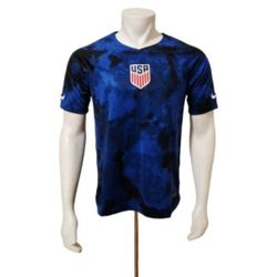 USA Camo Blue Tie Dye Soccer Jersey