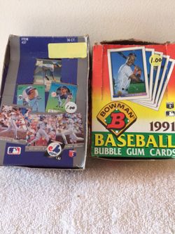 Baseball Cards Wax Packs