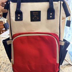 Diaper Bag Or Backpack With Several Pockets 