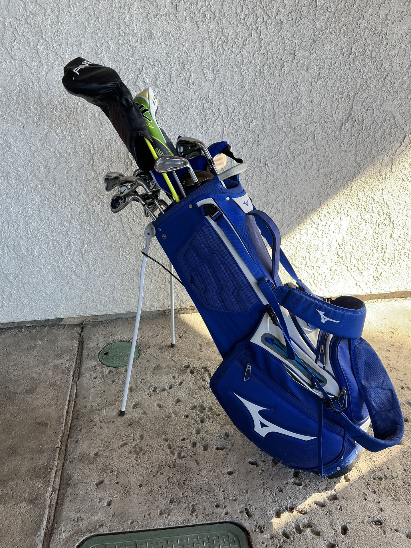 Golf Clubs And Bag