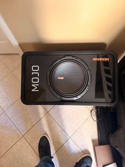 Memphis Audio Mojo Subwoofer in Enclosure