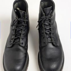 Red Wing Shoes 9014 Iron Ranger Black Leather Boots Men’s Size 9 D USA