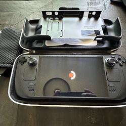 A Great Condition OLED 1TB Handheld Console Bundle 