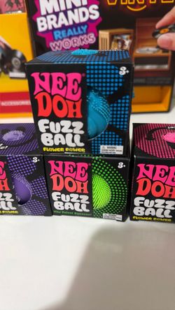Nee Doh Fuzz Ball Stress Ball Toy