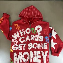 Who Cares Get Some Money Hoodie 