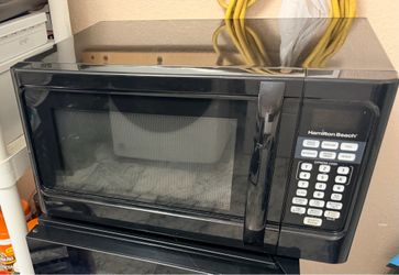 Black microwave