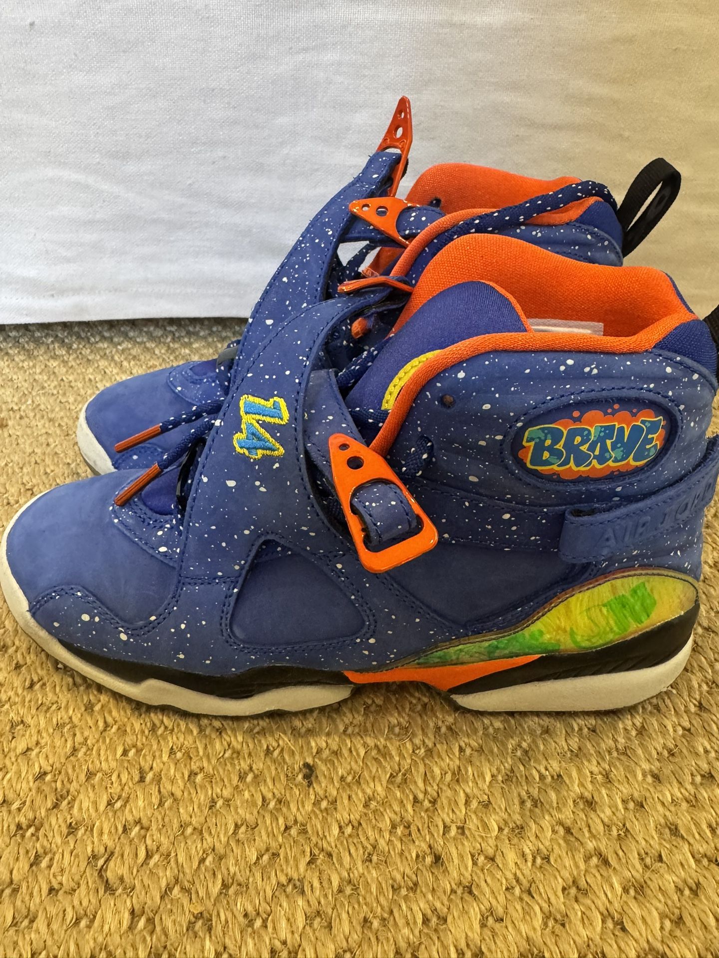 Size 5.5 - Air Jordan 8 Retro DB Doernbecher