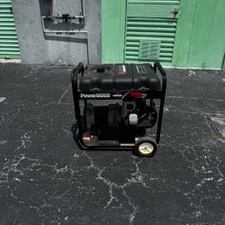 Power boss generator 5500 Watts / Juanita 7320 running Watts