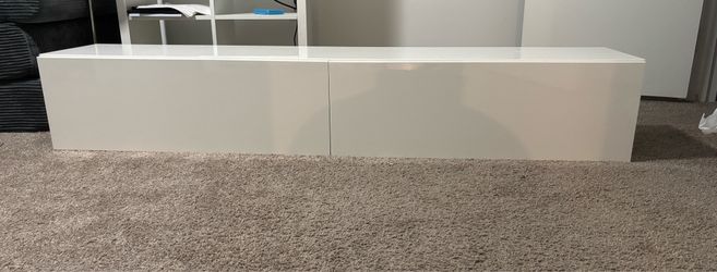 Besta floating tv unit/console