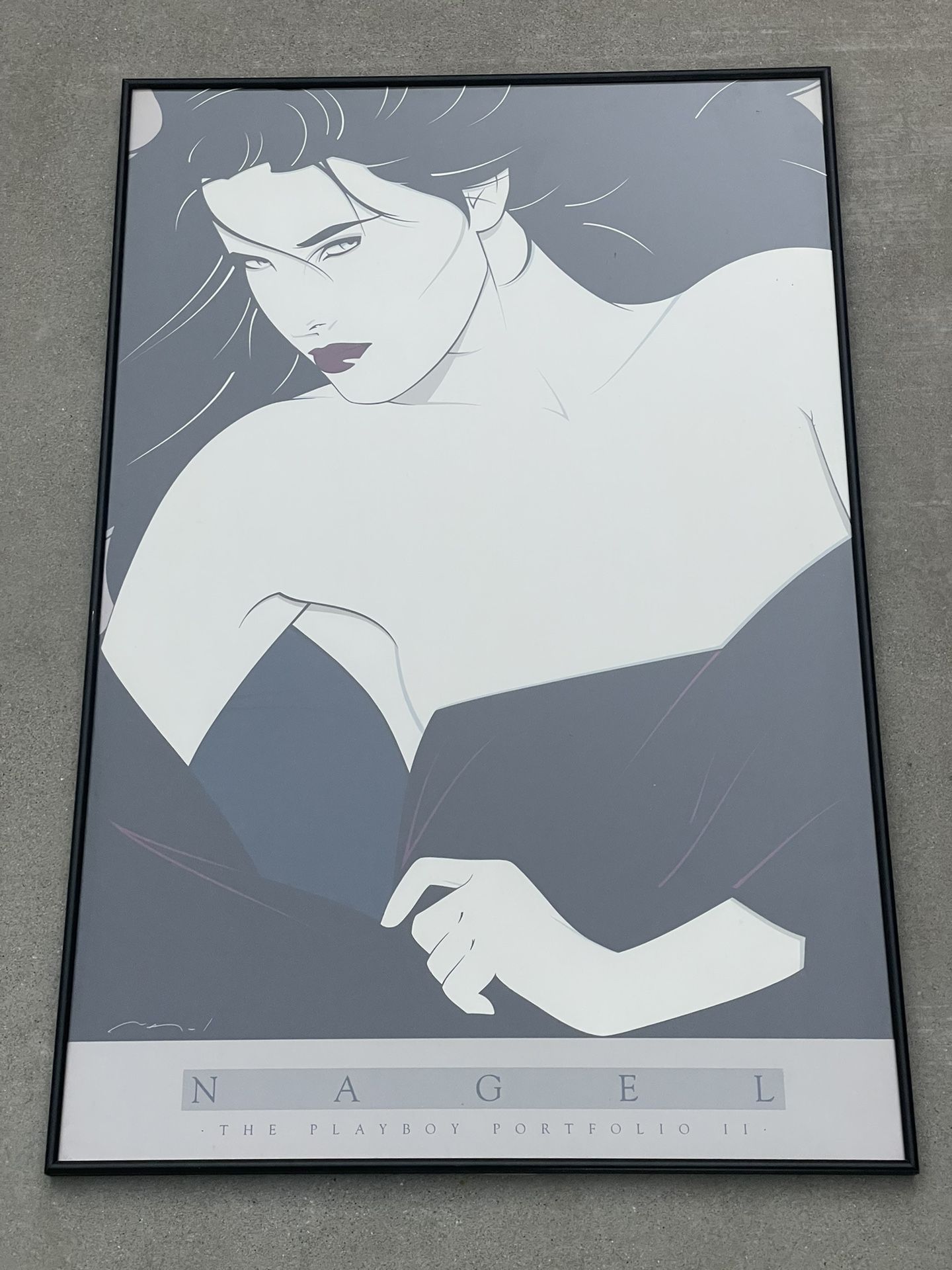 Vintage Patrick Nagel Art Poster Print Playboy Portfolio II 24”x36