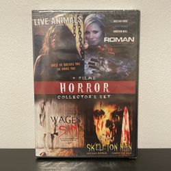 Horror Collectors Set DVD NEW SEALED 4 Films Roman Skeleton Man Kristen Bell