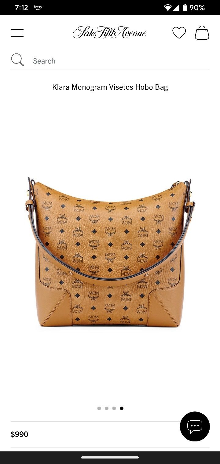 Brand New MCM Large Klara Hobo Bag