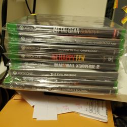 Xbox Ones Games New Sealed