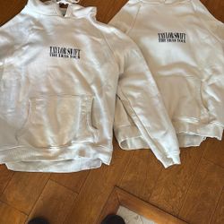 2  Taylor Swift the eras tour hoodies sz s