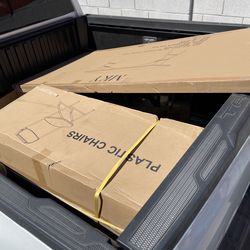 Sillas Plegables De Plástico Mesas De 6pies Folding Plastic Chairs 6ft Tables