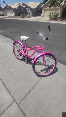 ladies Colby 26-in extended frame beach cruiser bike