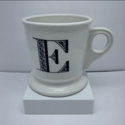 Anthropologie Monogram E Mug