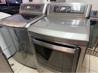 Lg washer and gas dryer set