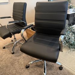 Two Office Chairs  $10 Each Or Best Offer