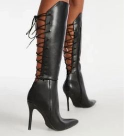 HEELED BOOTS KAMILAH Size 8