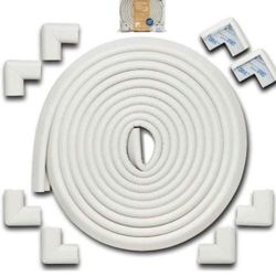 NEW! Roving Cove Edge Corner Protector Baby Proofing (Large 18ft 8 Corners), Heavy-Duty, Soft Rubber (2 available- $10 Each)