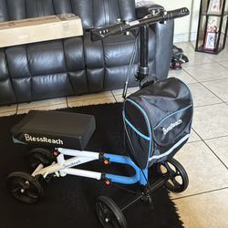 Blessreach steerable knee walker