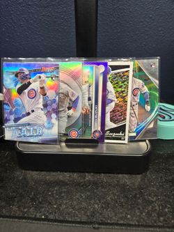 Seiya Suzuki rookie Refractor short print lot of 5