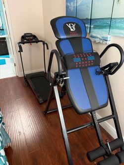 Treadmill and inversion table