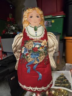Vintage Christmas Angel Decor