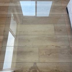 Glass office chair mats bundle - 45 in x 45 in