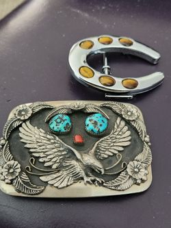 Mens belt buckles