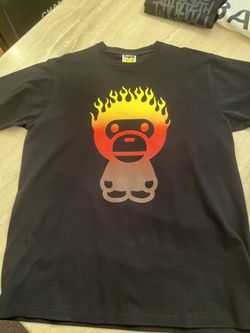 Bape Baby Milo Flame Size XL And Bape Camo XL