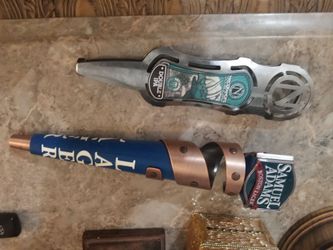 Samuel Adams Boston Lager Beer Tap Handle Lot of 2