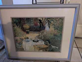 "The Lunch" Large Framed Art