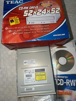 TEAC CD-RW Drive CD-W552E/kit CD-RW DRIVE 52x24x52 CD Burner CD-R/CD-RW