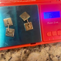 14k Gold Cufflinks 