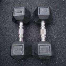 25lbs Dumbells Weights