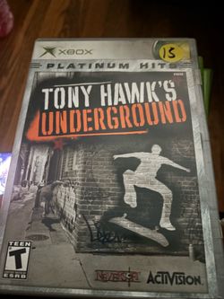 Tony hawk underground Xbox
