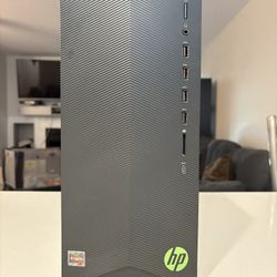 HP Gaming PC and Monitor 