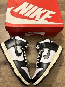 Nike Dunk High Vintage Black 