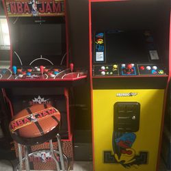 Pac-Man Xl And NBA Jam Arcade1up