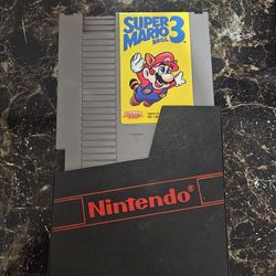 Nintendo Nes Super Mario Bros 3 $30