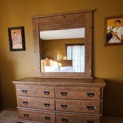 Long Dresser With Mirror