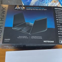 Netgear RAX120 AX12 WiFi Router